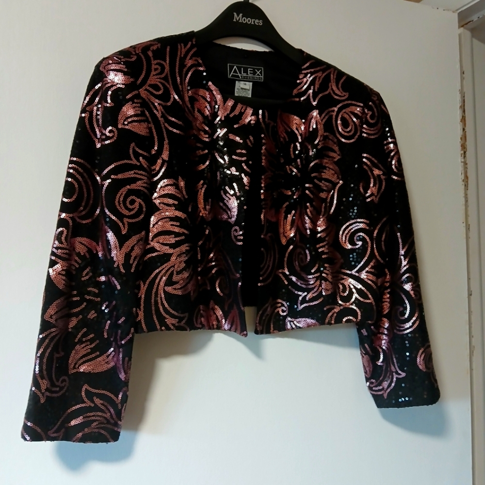 Sequined Bolero Jacket